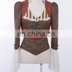 Steampunk Long Sleeve Style Blouse-jacket thumbnail-1