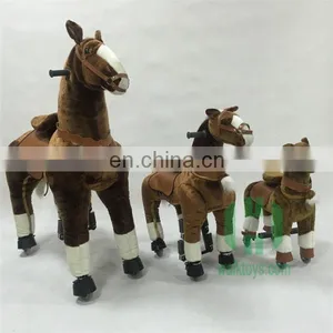 New Arrival!!!HI CE Funny Pony Ride on Horse for Kids Adult,ride on Horse With Wheel thumbnail-1