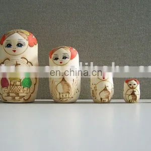 Popular Customized Resin Nesting Matryoshka Doll Made in China 2017 thumbnail-1