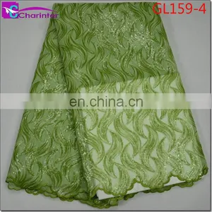 Sales Well Charinter Organza Lace Fabric GL159 thumbnail-5