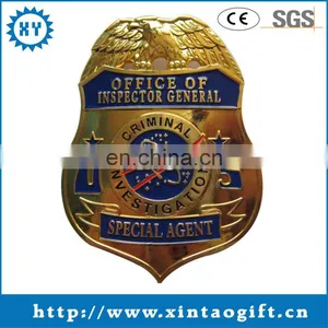 Security Guard Badge Plating Gold thumbnail-1