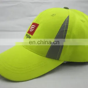 Lime Yellow Reflective Cap for Runner in Dark Night thumbnail-2