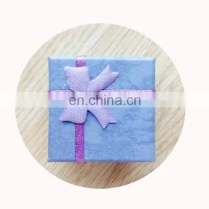 Light Purple Ring Box Earrings Gift Box in Stock thumbnail-1