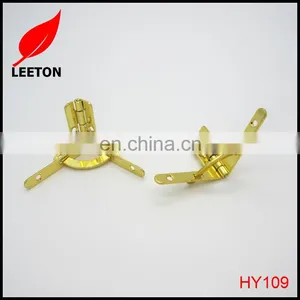 Factory Supply Shiny Gold Quadrant Hinge for Wooden Boxes thumbnail-3