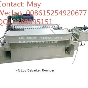 Wood Log Rounder 4ft Debarker Machine thumbnail-1