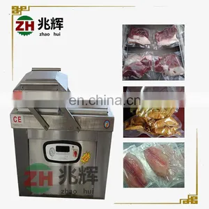 Low Price Double Chamber Vacuum Packing Machine Vegetable Vacuum Sealer Meat Vacuum Packer thumbnail-2