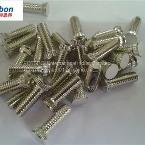 NFHS-M3-6/8/10/12/15/18/20/22/25 Hexagonal Head Studs Self-clinching Stud Pin Clinch Pins Motherboard Sheet Metal Brass PEM Standard thumbnail-2