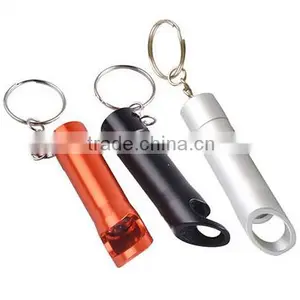 Aluminum Waterproof Gift Mini Keychain Light Bottle Opener thumbnail-3