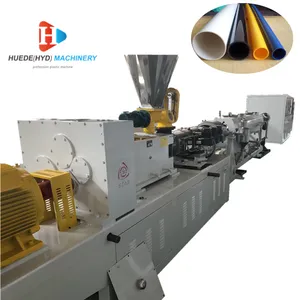 50~110mm Water Drain PVC PE PPR Pipe Extruder Machine Pipes Extruder Tube Making Machine thumbnail-1