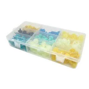 Durable Type Plastic Rivet Fasteners, Multicolour Push-type Fastener Assorted thumbnail-4