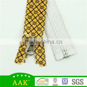 High Quality Polished Lace #5 Fancy Waterproof Open End Nylon Zipper thumbnail-4