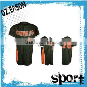 OEM Baseball Jersey Tackle Twill, Cheap China Sublimation Baseball Jerseys thumbnail-1