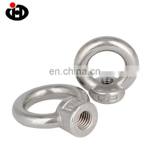Hot Sale ISO 9001 Round Nut Stainless Steel 304 DIN582 Lifting Eye Nuts Can be Customizedmechanical Parts and Auto Parts thumbnail-2