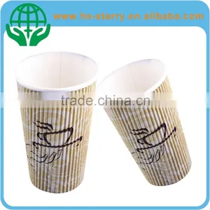 Disposable Vending Ripple Wall Paper Drink Cup thumbnail-1