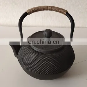 Wholesale Teapot Tea Ware Chinese Antique Enamel Cast Iron Wholesale Teapot thumbnail-3