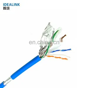 305m Free Sample Indoor Ethernet 24awg 4 Pair Cat 6 Data Cable Cat6 Ftp Cable With Wholesale Price thumbnail-2