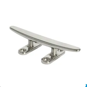Stable Dock Marine Bollard Stainless Steel Mooring Cleat Boat Rope Cleat Marine Bollard Cleats For Boat thumbnail-1