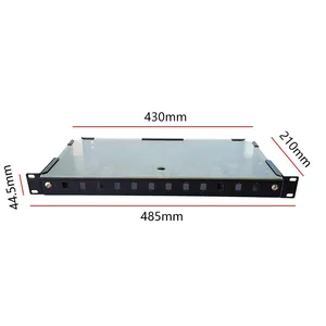 Factory WS02-D4 19inch Rack Mount Optical Fiber Terminal Box for Optical Fiber Network thumbnail-5