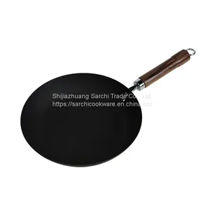 11 Inch Scratch Resistant Cookware Healthy Titanium-Infused Carbon Steel Pan thumbnail-4
