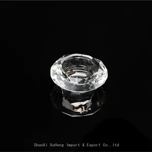 Wholesale Custom Mini Candle Jars Small Glass Tea Light Holder Home Decoration Crystal Candle Holder Glass Jar thumbnail-3