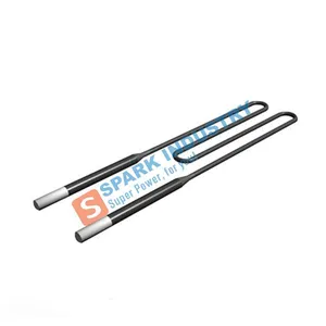 High Temperature Antioxidant W-shape MoSi2 Heating Element Easy Maintenance thumbnail-2