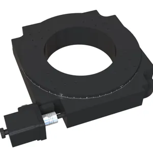 Chuanglai Optoelectronic Electric Rotary Table, Electric Dividing Disc, Precision Angle Adjustment Table, Displacement Table, Worm Gear Electric Rotary Table thumbnail-2