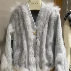 Fox Fur Coat for Women Short Fashion Celebrity Design Niche thumbnail-1