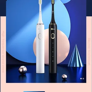 Infly PT02 White & Black Sonic Electric Toothbrush thumbnail-1