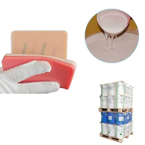 Soft Two Parts Silicone Rubber Elastic and Durable Wound Simulated Surgical Training Kit thumbnail-5