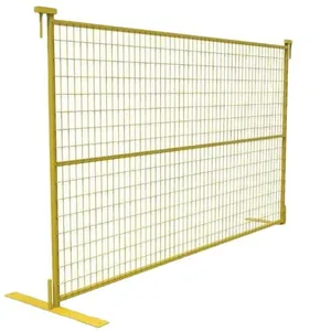 6x12FT Galvanized Steel Chain Link Temporary Fencing for Construction Sites in USA thumbnail-3