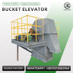 NE Series Bucket Elevator Vertical Conveyor for Grain Cement Sand Coal Powder thumbnail-5