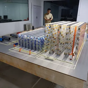 Intelligent Warehouse Logistics Sand Table Model Dynamic Simulation Customized thumbnail-5