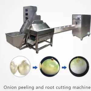 Fresh Onion Peeling Machine--with 1 Belt thumbnail-3