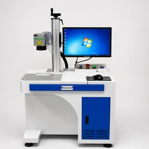 ZCINKJETS 50W GX-S Static Fiber Laser Marking Machine for Deep Metal Logo QR Code Barcode Serial Number Engraving thumbnail-2