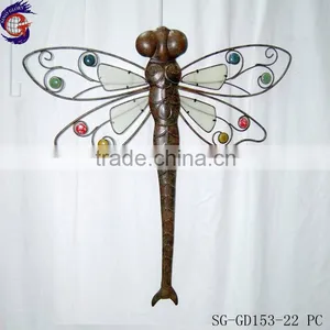Metal Dragonfly Wall Hanging Decorations thumbnail-1