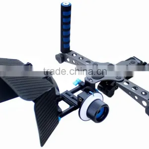Massa Camera Mount Shoulder Stabilizer Follow Focus Dslr Camera Rig Quality Choice thumbnail-1