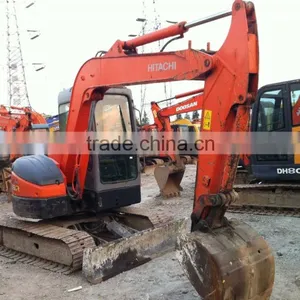 Strong Power Used Excavator Hitachi 55ZAX Oringinal Japan for Cheap Sale in Shanghai thumbnail-1