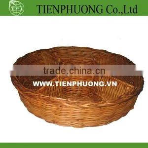 Wicker Divide Basket thumbnail-1