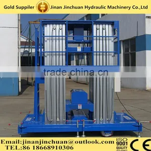 Hydraulic Aerial Lift/double Mast Aluminum Lift thumbnail-1