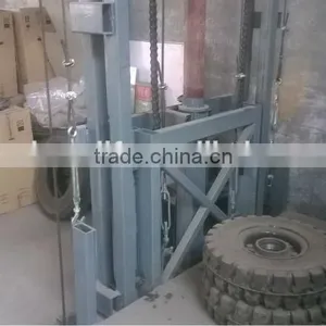 Hydraulic Guiderail Cargo/goods/car Lift Platform thumbnail-6
