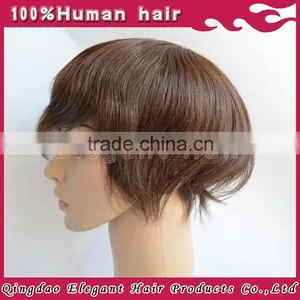 Hot Sale Next Day Delivery Knots Invisible Grade 5A Remy Indian Hair Cheap Toupee for Men thumbnail-4