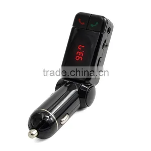 Mini FM Transmitter, A2DP Bluetooth Handsfree Car FM Transmitter - Maggie thumbnail-2