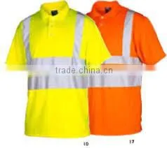 Reflective Safety Hi Vis Polo Shirt thumbnail-1