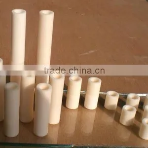 High Quality Good Thermal Shock Resistant High Alumina Corundum Tube thumbnail-1