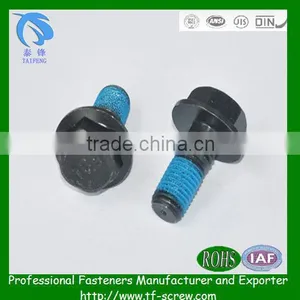 Hexagonal Head Wafer Full Thread Screw With Nylok thumbnail-1