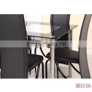 Modern Cheap Glass Top Table Specification thumbnail-2