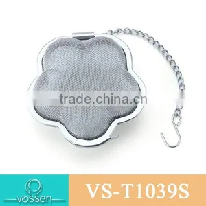 Gold Plating Flower Shaped Tea Infuser thumbnail-2