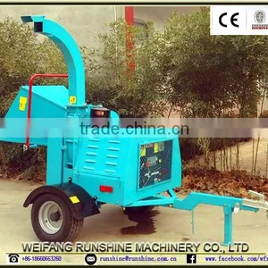 22HP Diesel Mobile Wood Chipper Machine thumbnail-3