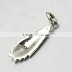 Delicate Marcasite Black CZ Pendant, Fancy Silver Jewellery, Gemstone Silver Jewellery thumbnail-5