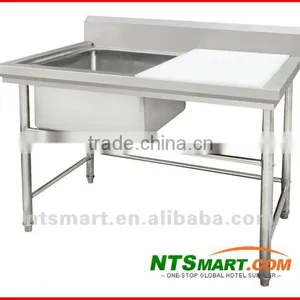 Kitchen Stainless Steel Sink Wash Table thumbnail-1